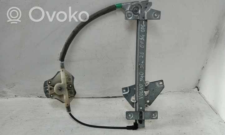 Volvo S40, V40 Rear door manual window regulator 