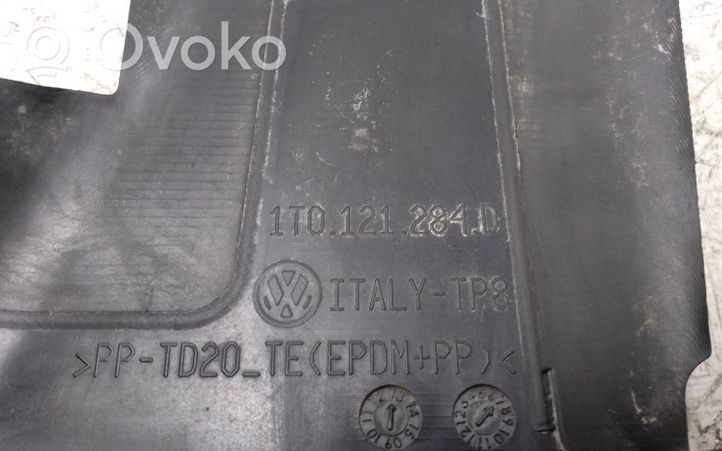Volkswagen Caddy Déflecteur d'air de radiateur de refroidissement 1T0121284D