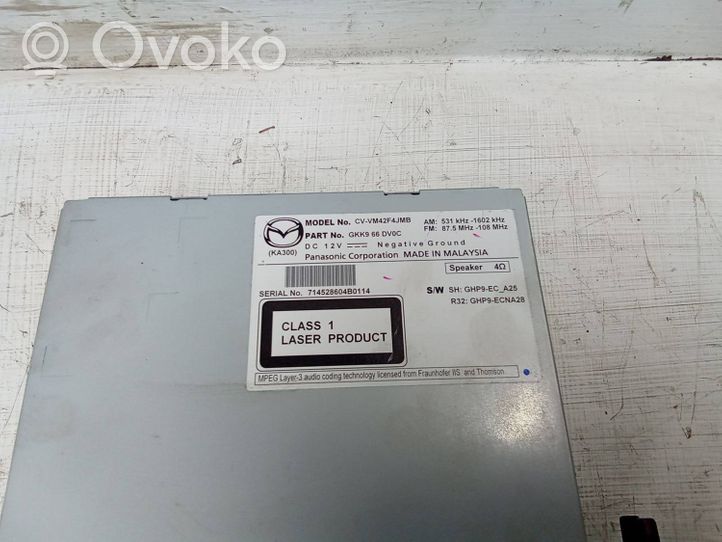 Mazda CX-5 Monitor / wyświetlacz / ekran GKK966DV0C