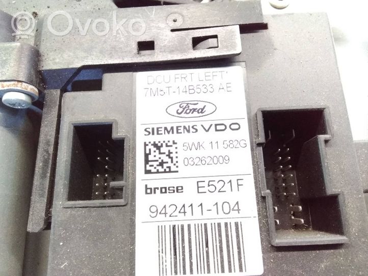 Ford Kuga I Mécanisme de lève-vitre avec moteur 7M51R045H17A