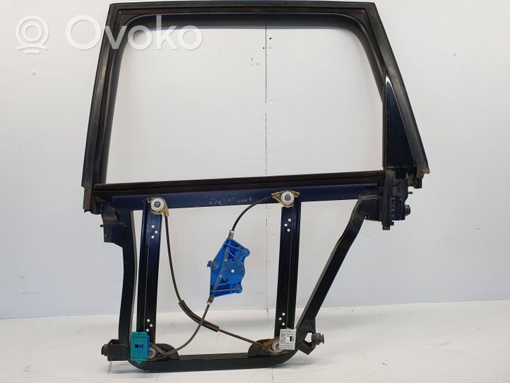 Volkswagen Touareg I Rear door window regulator with motor 