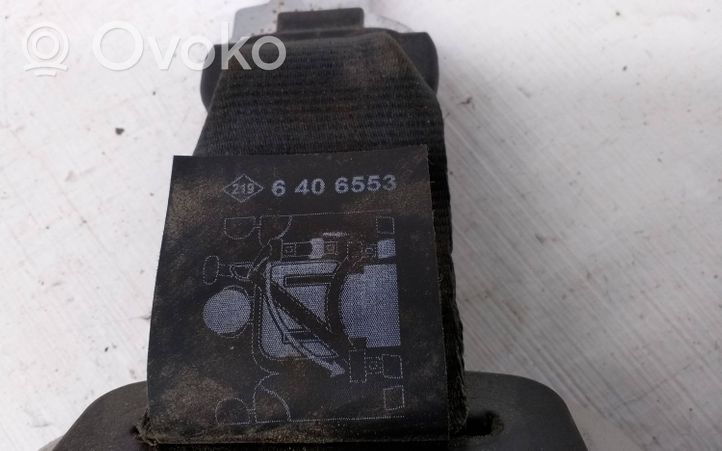 Dacia Dokker Middle seatbelt (rear) 6406553