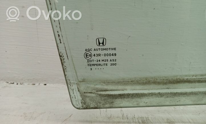 Honda CR-V Rear door window glass 43R00049