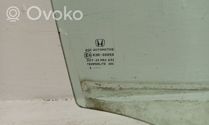 Honda CR-V Vetro del finestrino della portiera anteriore - quattro porte 43R00050