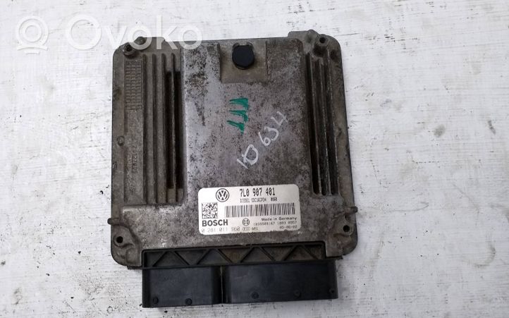 Volkswagen Touareg I Sterownik / Moduł ECU 7L0907401