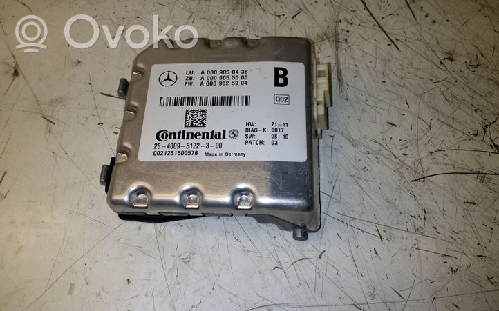 Mercedes-Benz C W204 Priekinio stiklo kamera A0009050438