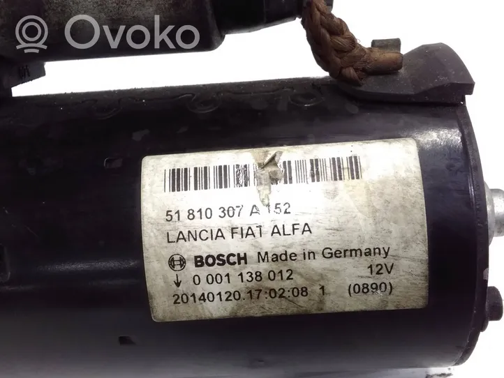 Fiat 500L Starter motor 51810307