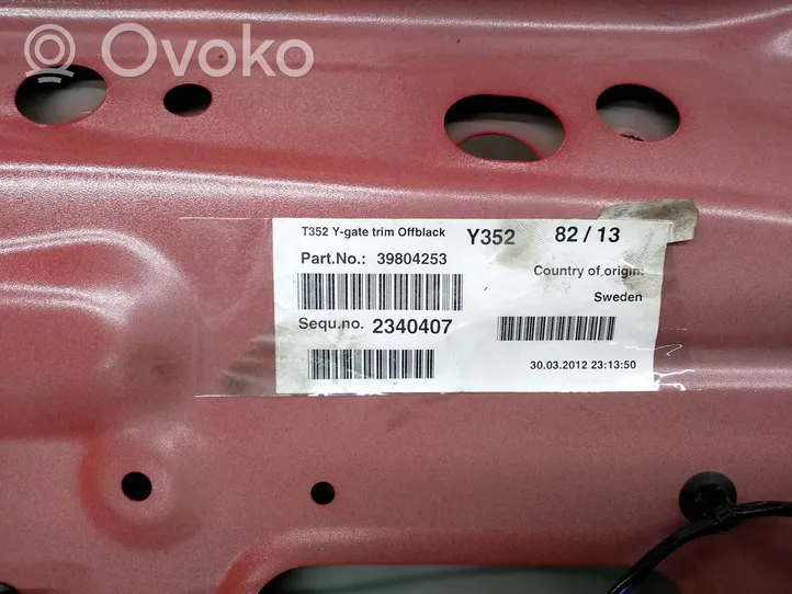 Volvo V60 Galinis dangtis (bagažinės) 39804253