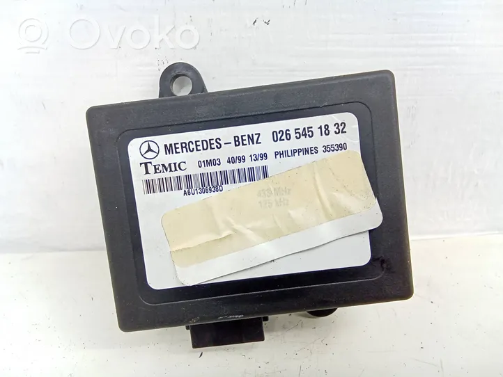Mercedes-Benz Sprinter W901 W902 W903 W904 Muut ohjainlaitteet/moduulit 0265451832