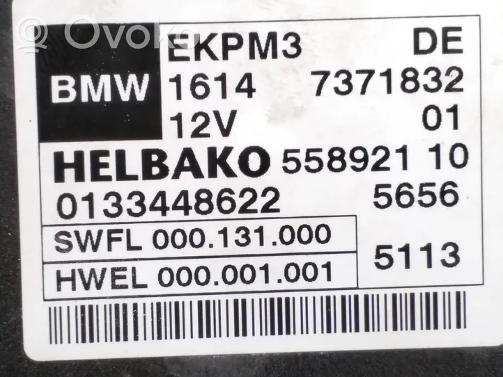 BMW 4 F32 F33 Degalų (kuro) siurblio valdymo blokas 7371832