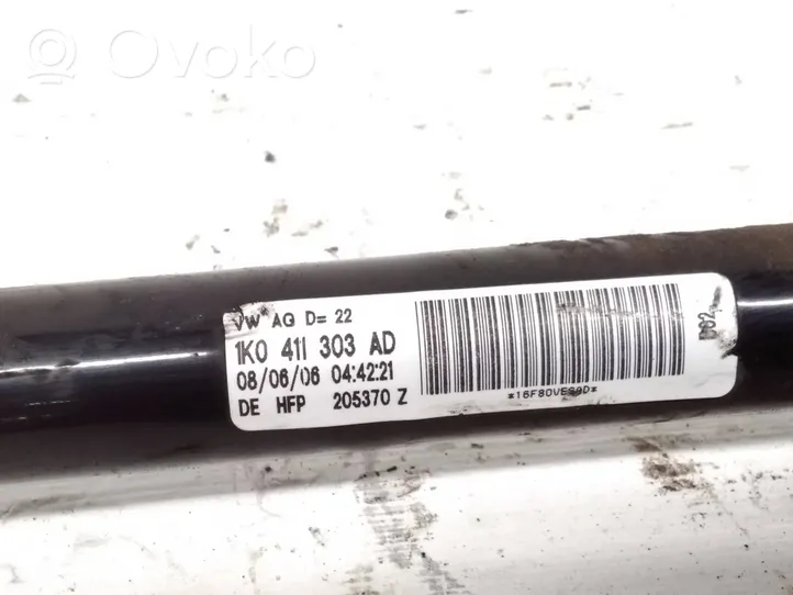 Audi A3 S3 8P Barra stabilizzatrice anteriore/barra antirollio 1K0411303AD