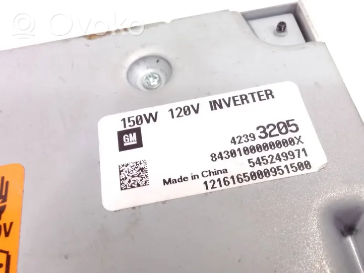 Opel Grandland X Convertitore di tensione inverter 42393205