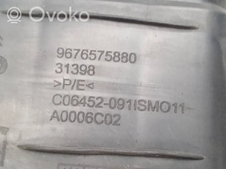 Citroen C4 Grand Picasso Odbój / Amortyzator zderzaka przedniego 9676575880