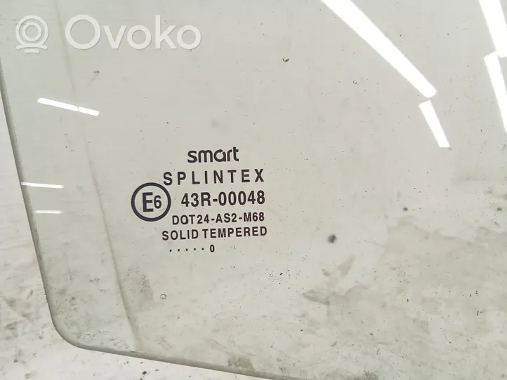 Smart ForTwo I Finestrino/vetro portiera anteriore (coupé) 