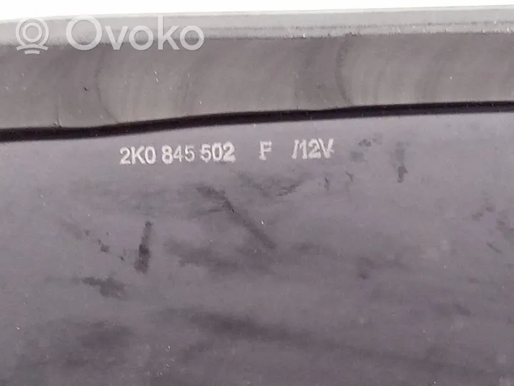 Volkswagen Caddy Loading door trunk window/glass 2K0845502