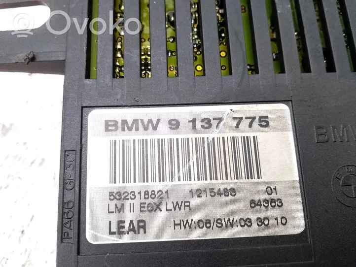 BMW 7 E65 E66 Module d'éclairage LCM 9137775