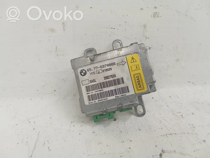 BMW 7 E65 E66 Module de contrôle airbag 6970886