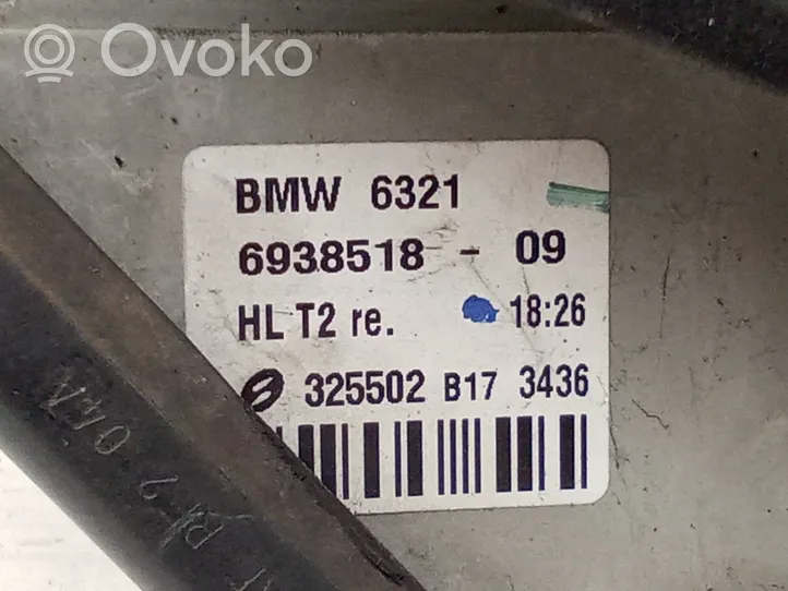 BMW 7 E65 E66 Galinis žibintas dangtyje 6938518