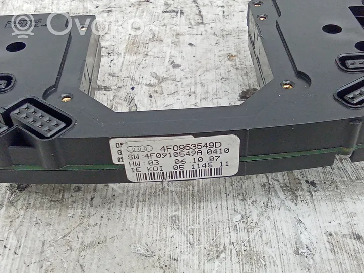 Audi A6 S6 C6 4F Stūres stāvokļa (leņķa) sensors 4F0953549D