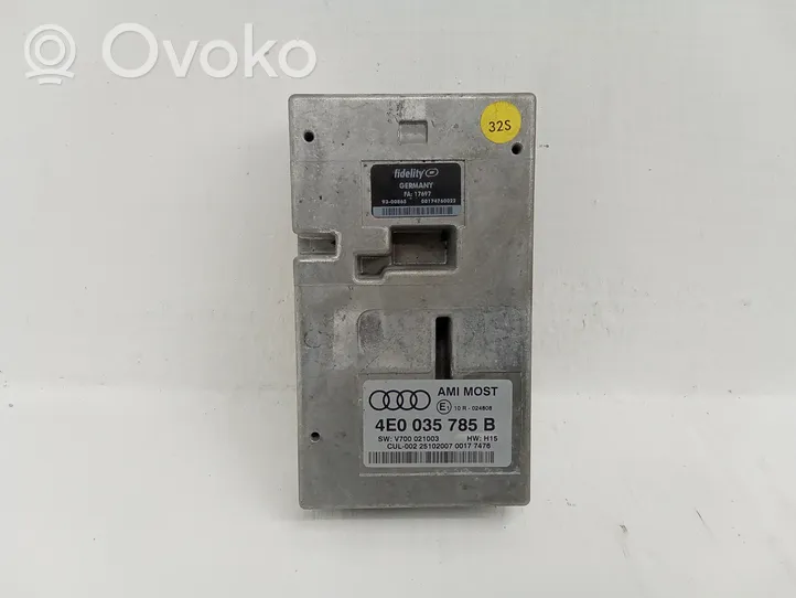 Audi A6 S6 C6 4F Jednostka MMI 4E0035785B