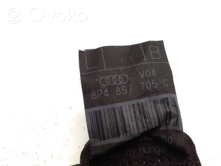 Audi A3 S3 8P Pas bezpieczeństwa fotela przedniego 8P4857705C