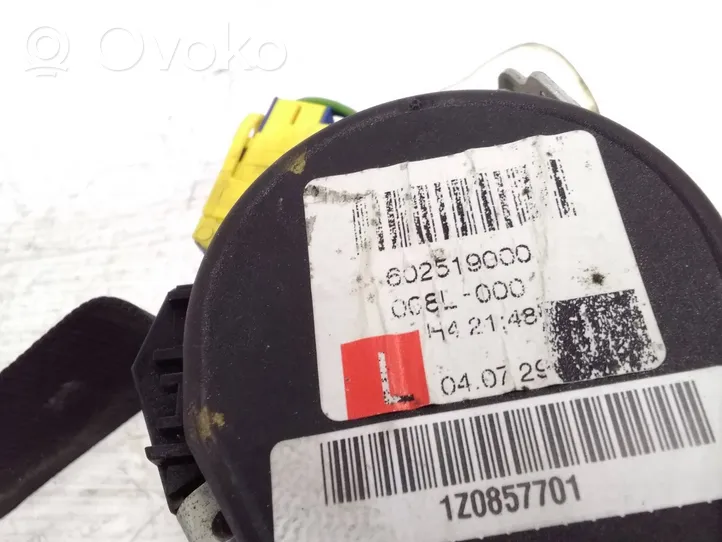 Skoda Octavia Mk2 (1Z) Pas bezpieczeństwa fotela przedniego 1Z0857701