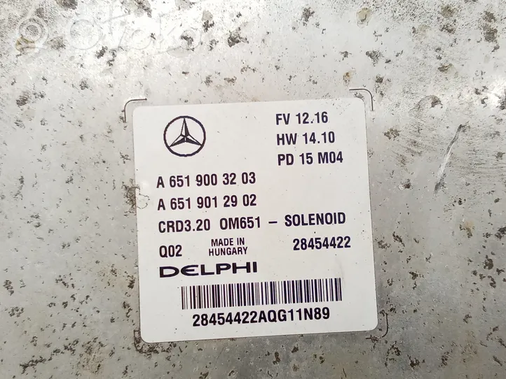 Mercedes-Benz Sprinter W906 Moottorin ohjainlaite/moduuli A6519003203