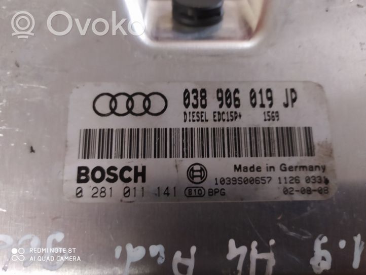 Audi A4 S4 B6 8E 8H Блок управления двигателя 038906019JP