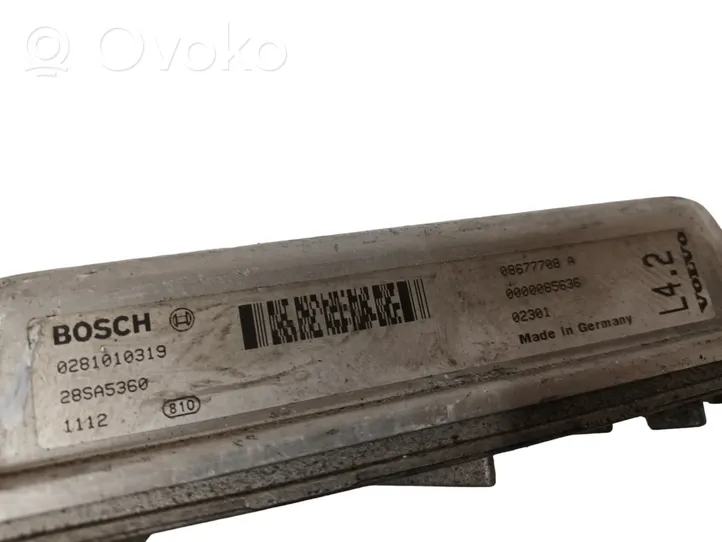 Volvo V70 Sterownik / Moduł ECU 0281010319