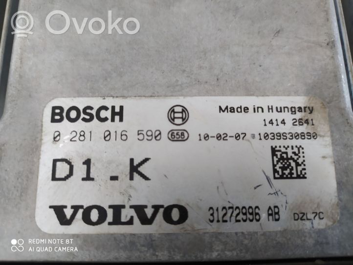 Volvo V50 Calculateur moteur ECU 0281016590