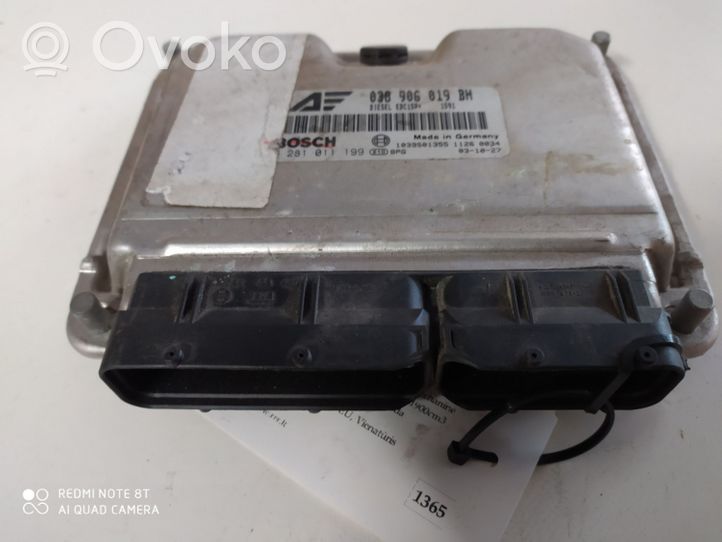 Volkswagen Sharan Calculateur moteur ECU 0281011199