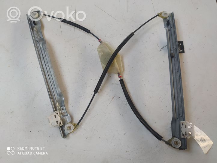 Citroen C4 I Picasso Front window lifting mechanism without motor 9682493680