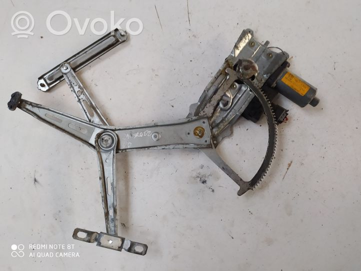 Opel Zafira A Front door window regulator with motor 90579572