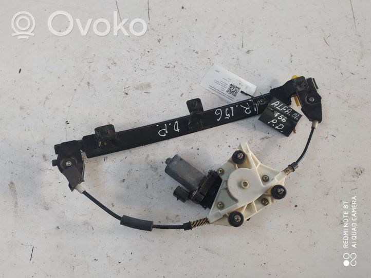 Alfa Romeo 156 Elektryczny podnośnik szyby drzwi przednich D233405RA0837