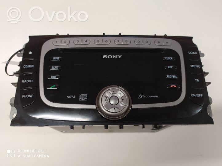 Ford Mondeo MK IV Radio/CD/DVD/GPS-pääyksikkö VP6M2F18C821FB