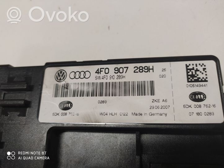 Audi A6 S6 C6 4F Comfort/convenience module 4F0907289H