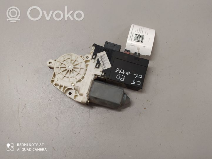 Citroen C5 Moteur de lève-vitre de porte avant 9637541380