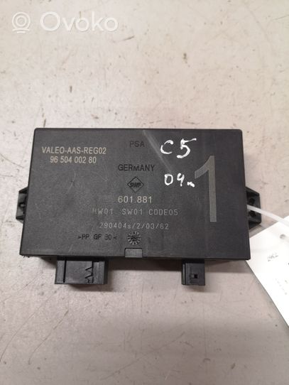 Citroen C5 Parkošanas (PDC) vadības bloks 9650400280