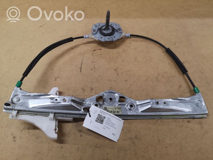 Citroen C5 Mechaninis galinio lango pakėlimo mechanizmas 9632532180