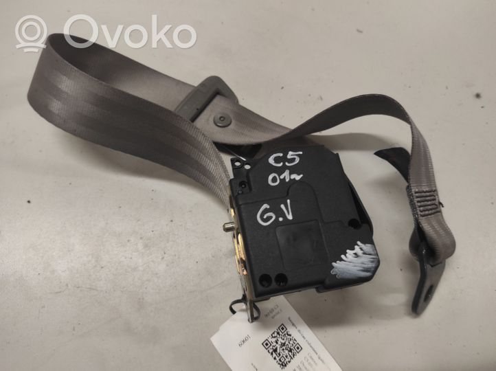 Citroen C5 Pas bezpieczeństwa fotela tylnego środkowego TRW2543594