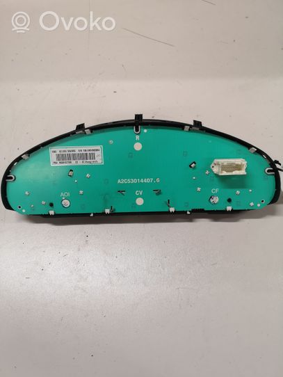 Peugeot 407 Speedometer (instrument cluster) A2C53014407