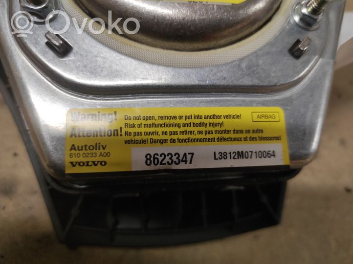 Volvo V50 Steering wheel airbag 8623347