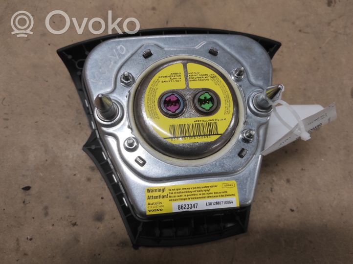 Volvo V50 Steering wheel airbag 8623347