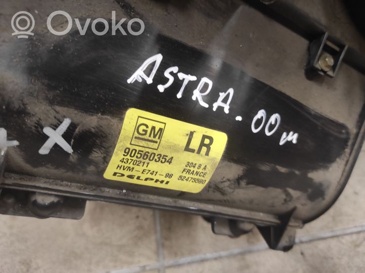 Opel Astra G Комплект воздушного узла салона 52475627