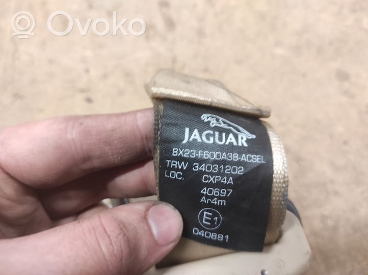 Jaguar XF Takaistuimen turvavyö 8X23F600A38
