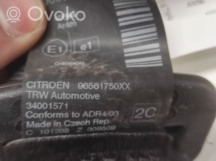 Citroen C5 Keskipaikan turvavyö (takaistuin) 96561750XX