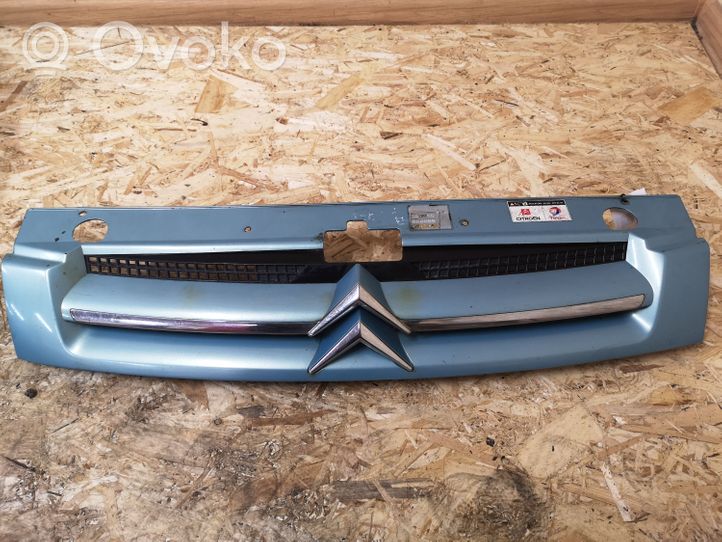 Citroen Berlingo Maskownica / Grill / Atrapa górna chłodnicy 9644758177