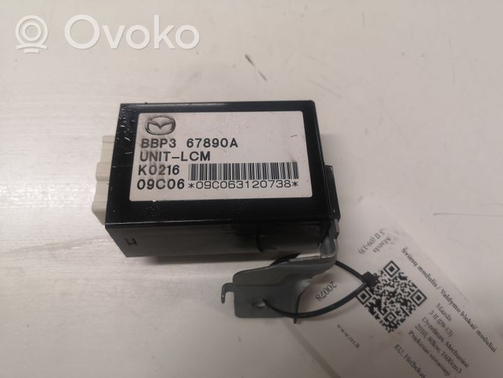 Mazda 3 II Module d'éclairage LCM BBP367890A