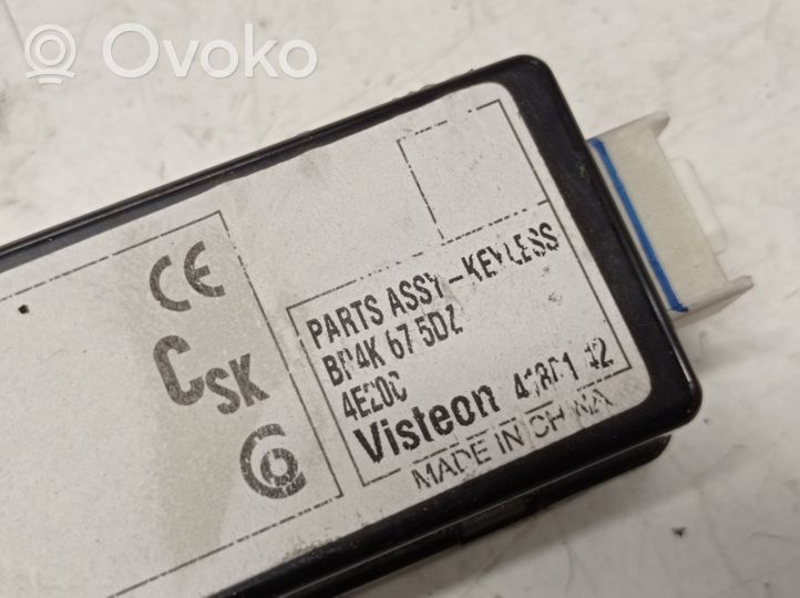 Mazda 3 I Module de contrôle sans clé Go BP4J675DZ