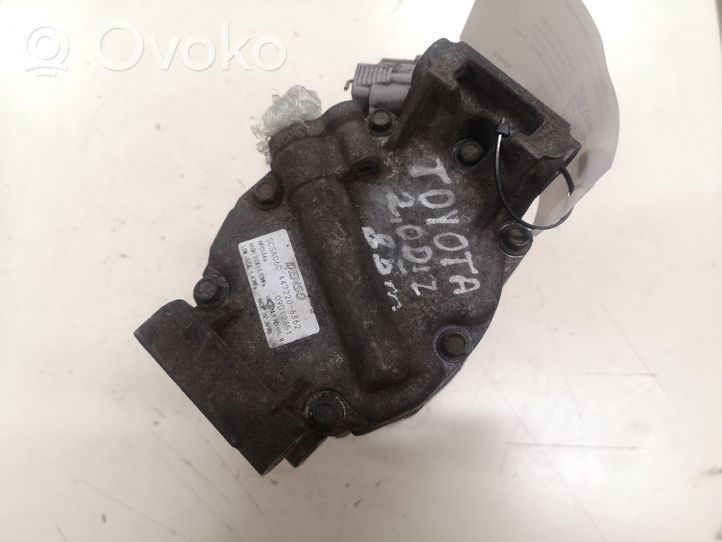 Toyota Avensis T250 Compressore aria condizionata (A/C) (pompa) 4472206362